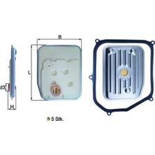 Mahle Hidrolik Filtre Takımı Bora 98-05 -Golf Iıı-Iv 92-06 -Passat 88-97 -A3 Ag4 Otomatik Şanzum
