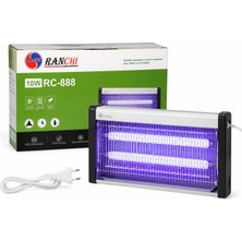 Ranchi Ranchı RC-888 10W Elektrikli Sinek ve Uçan Haşere Öldürücü Uv Işıklı Cihaz - Sessiz Çalışma - Çıkarılabilir Temizlik Haznesi