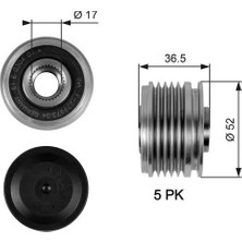 Gates Alternator Kasnagı Mercedes W169 W245