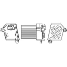 Mahle Klıma Fan Regulatoru Bmw E39 E46 E83 E53