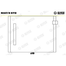 Glyco Eksantrık Yatak Vag 79.5mm Afn