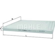 Mahle Polen Fıltresı Mercedes W203 CL203 S203 C209 A209