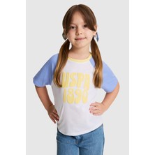 U.s. Polo Assn. Kız Çocuk Lila Tişört 50325661-VR245
