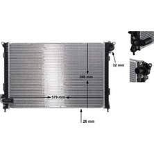 Mahle Motor Su Radyatoru Mını W10 R50 R52 R53