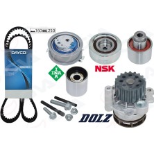 GVA Devirdaimli Triger Seti Crafter-T6-A3-Jetta-Caddy-Polo-Passat 1.6-2.0 Tdı Cayb/c/d- Caab/c-Ckub-Cffb Cfwa-Caga