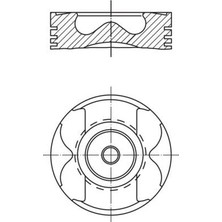 Mahle Motor Piston Segman 0.50 -0.20MM Kısa Master-Movano 2.5 Dcı G9U 04 > 89.50MM