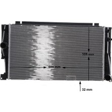 Mahle Motor Su Radyatoru Bmw N20 F07 F10 F11 F18