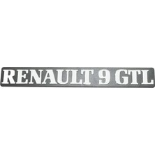 OKSA Arka Yazı Renault 9 Gtl