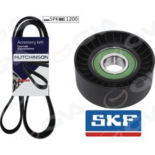 GVA Alternatör Gergi Kiti Kütüksüz Renault Clıo Iı 98>05 Kangoo 01> Megane Iı 02>08 Modus 04> 1.4 16V- 1.6 16V-1.5DCI 5PK1200