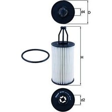 Mahle Yag Fıltresı Mercedes M276 W204 W205 W212 W213 W221 W222 R172 R231