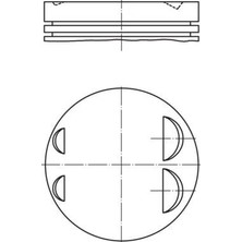 Mahle Pıston Segman 0.50 84.50MM Bmw M52 E36 E46 E39 E38