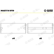 Glyco Ana Yatak Audı 81MM 4b