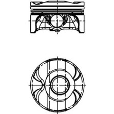 Kolben Piston Segman 84.00MM Std Bmw N43 B20 E60 E87 E90 E92 E93