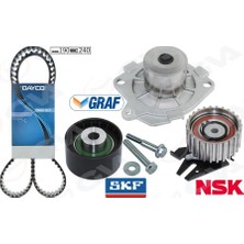 GVA Devirdaimli Eksantrik Gergi Kiti 190X240 Bravo 96>doblo 01>marea 99-02 -Idea 04>1.9jtd KTB317 Teflonlu Kayış