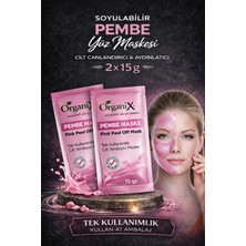 Tek Kullanımlık Pembe Soyulabilir Yüz Maskesi - Derinlemesine Temizlik & Yoğun Nem 15 ml (2 Adet)