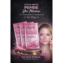 Tek Kullanımlık Pembe Soyulabilir Yüz Maskesi - Derinlemesine Temizlik & Yoğun Nem 15 ml (3 Adet)