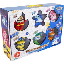 Neco Toys Polı ZR-915 Robocar Poli Quick Transforming Mini Rescue Deluxe Set