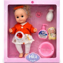 Empressco 35 cm Konuşan ve Altını Islatan Et Bebek, Eğlence Dolu Anlar Için Ideal