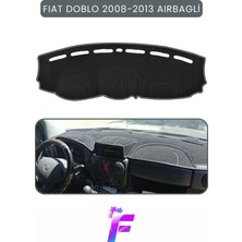 E-BİZ Fıat Doblo Aırbagli (2008-2013) Uyumlu Torpido Örtüsü | Kolay Montaj | Tam Koruma | Tam Uyum | E32