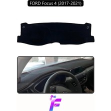 E-BİZ Ford Focus 4 (2017-2021) Uyumlu Torpido Örtüsü | Kolay Montaj | Kaymaz Tasarım | Tam Uyum | F12