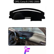 E-BİZ Opel Corsa B (1992-2000) Uyumlu Torpido Örtüsü | Yansıma Önleyici | Tam Koruma | Kolay Montaj | H78