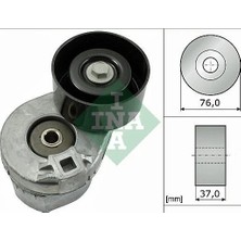 Ina Alternatör Gergi Rulmanı Kutuklu Transit V184 2.4 Dı-2.4 Tdı-2.4 Tde 00-06 76X37X17