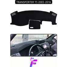 E-BİZ Volkswagen T5 (2003-2016) Uyumlu Torpido Örtüsü | Yansıma Önleyici | Tam Koruma | Hızlı Montaj | K66