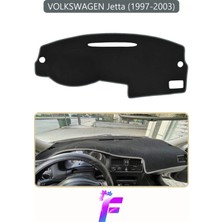 E-BİZ Volkswagen Jetta (1997-2003) Uyumlu Torpido Örtüsü | Yansıma Önleyici | Koruma | Hızlı Montaj | K86