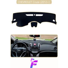 E-BİZ Chevrolet Cruze (2012+) Uyumlu Torpido Örtüsü | Çatlama ve Isıya Karşı Tam Koruma | Araca Özel | D55