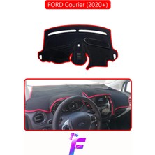 E-BİZ Ford Courier (2020+) Ekranlı Torpido Örtüsü | Güneşten Korur | Kolay Montaj | Tam Uyum | E93