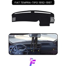 E-BİZ Fıat Tıpo (1992-1997) Araca Özel Torpido Örtüsü | Ön Göğüs Kılıfı | Tam Koruma | TB60
