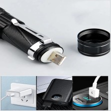 Colezium P50 LED Şarjli Mıknatıslı USB El Feneri WT-622