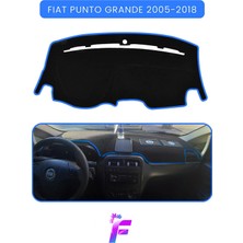 E-BİZ Fıat Punto Grande (2005-2018) Uyumlu Torpido Örtüsü | Araca Özel Üretim | Kolay Montaj | TB47