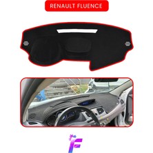 E-BİZ Renault Fluence Araca Özel Torpido Örtüsü | Ön Göğüs Kılıfı | Tam Koruma | Oto Aksesuar | A33