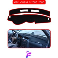 E-BİZ Opel Corsa C (2000-2006) Torpido Örtüsü | Güneşten Korur | Kolay Montaj | Tam Uyum | Tam Koruma |T39
