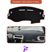 E-BİZ  Peugeot 301 (2012+) Kısa Kasa Uyumlu Torpido Örtüsü | Çatlama ve Isıya Karşı Tam Koruma | T82