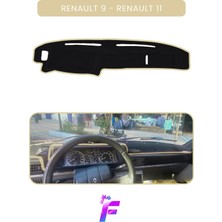 E-BİZ Renault 9 Uyumlu Ön Göğüs Koruma | Hızlı ve Kolay Montaj | Kaymaz Tasarım | Oto Aksesuar | A7