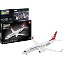Adore Oyuncak 63772 Revell - Turkish Airlines Boeing 737-800 1:144 Maket Kiti