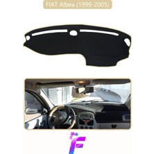 E-BİZ Fıat Albea (1999-2005) Araca Özel Torpido Örtüsü | Ön Göğüs Kılıfı | Tam Koruma | Oto Aksesuar | E43