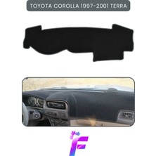 E-BİZ Toyota Corolla Terra (1997-2001)  Torpido Örtüsü | Güneşten Korur | Kolay Montaj | Tam Uyum | B20