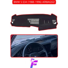 E-BİZ Bmw E34 Airbagsiz (1988-1996) Torpido Örtüsü | Güneşten Korur | Kolay Montaj | Tam Uyum | C93