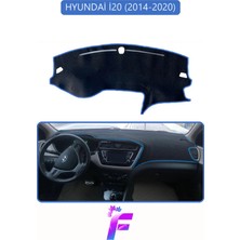 E-BİZ Hyundai I20 (2014-2020) Uyumlu Ön Torpido Örtüsü | Kolay Montaj | Kaymaz Tasarım | Tam  Koruma | G47