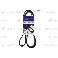 HUTCHINSON 1173 K 5 Kanallı Kayış Punto 1.2 60 8V 99 >punto Van 1.2 60 8V 00-05 -Punto 1.2 80 16V 99-06