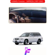 E-BİZ Subaru Forester / Impreza (1997-2002) Uyumlu Torpido Örtüsü | Yansıma Önleyici | Tam Koruma | K39
