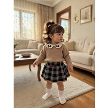 Beyzco Kids Kız Bebek Trikolu 3lü Takım