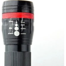 Colezium Power Ledli ve Zoomlu 2 Km Menzilli Alüminyum El Feneri