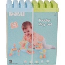 Dolu Oyuncak 5218 Oyuncak Yol ve Blok Set 30 Pcs