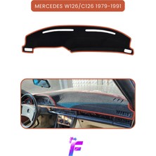 E-BİZ Mercedes W126 (1976-1985) Uyumlu Ön Göğüs Koruma | Hızlı ve Kolay Montaj | Kaymaz Tasarım | TD58
