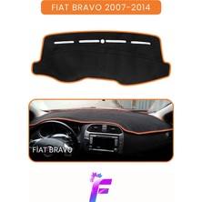 E-BİZ Fıat Bravo (2007-2014) Araca Özel Torpido Örtüsü | Ön Göğüs Kılıfı | Tam Koruma | Oto Aksesuar | E28
