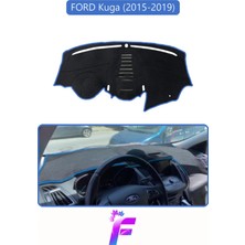 E-BİZ Ford Kuga (2015-2019) Araca Özel Torpido Örtüsü | Kolay Montaj | Güneşten Korur | Oto Aksesuar | F17
